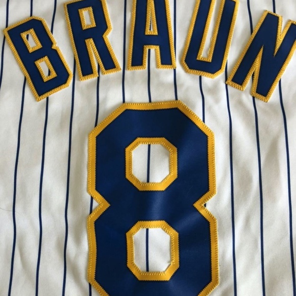 Ryan Braun Milwaukee Brewers MLB Jersey - Picture 2 of 2